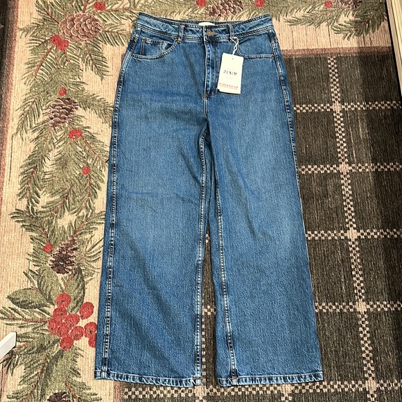 Sézane Le Crop Denim BNWT - Picture 4 of 7